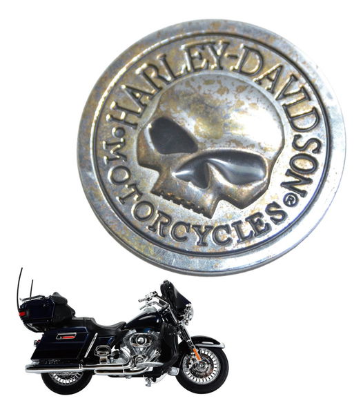 Acabamento Emblema Harley Electra Touring 08-13 Original