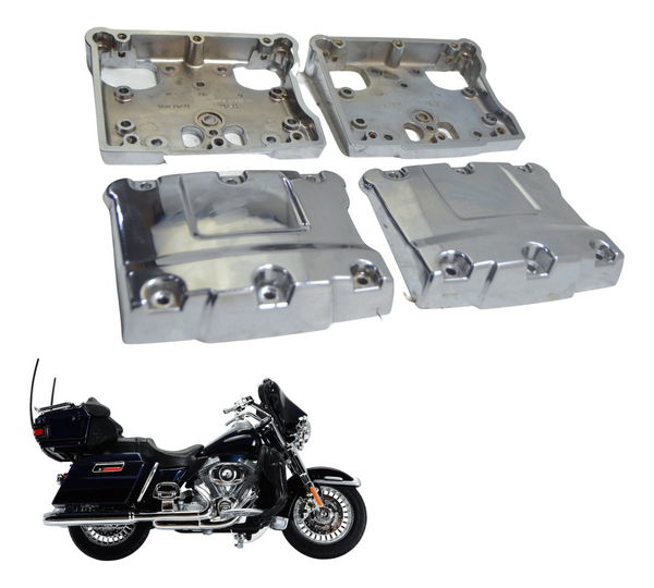 Jogo Tampa Cabeçote Harley Electra Touring 08-13 Original