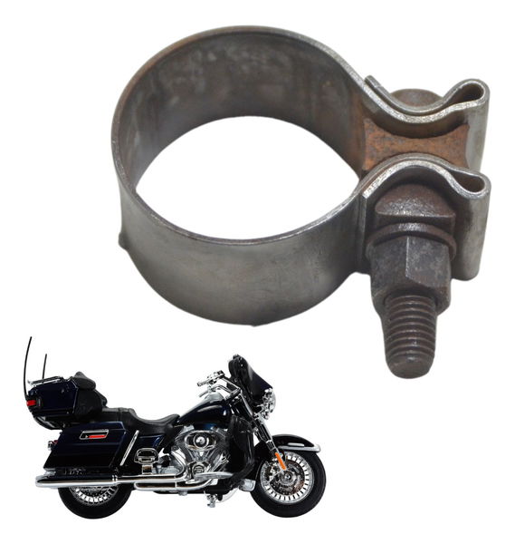 Abraçadeira Escape Harley Electra Touring 08-13 Original