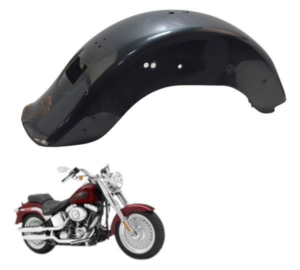 Paralama Tras C/ Detalhes Harley Softail Fat Boy 07-11 Orig