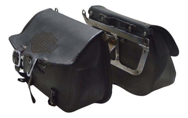 Par Bolsa Lateral Harley Softail Fat Boy 07-11 Paralelo