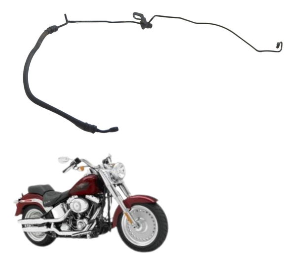 Flexível Freio Traseiro Harley Softail Fat Boy 07-11 Orig