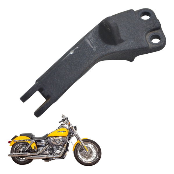 Suporte Pedaleira Traseira Esq Harley Dyna Fxdc 2013 Orig