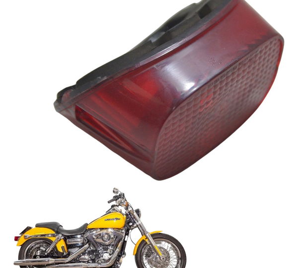 Lanterna Traseira C/ Avaria Harley Dyna Fxdc 2013 Original Esquerdo