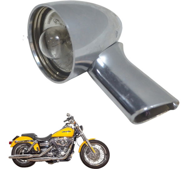 Pisca Traseiro C/ Detalhes Harley Dyna Fxdc 2013 Original