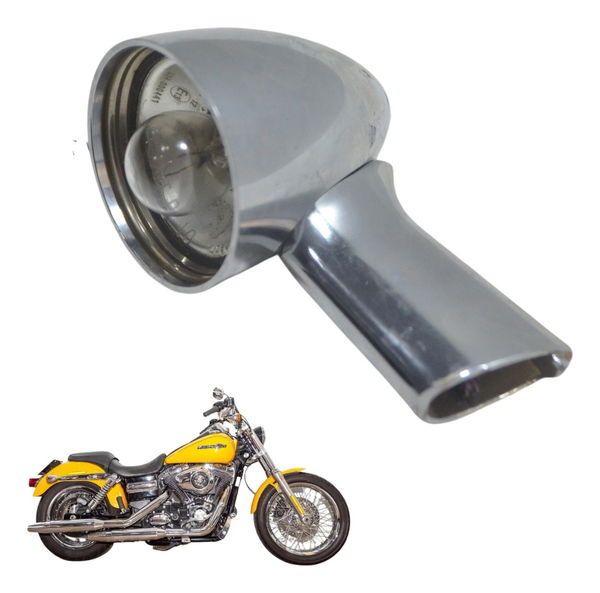 Pisca Traseiro C/ Detalhes Harley Dyna Fxdc 2013 Original