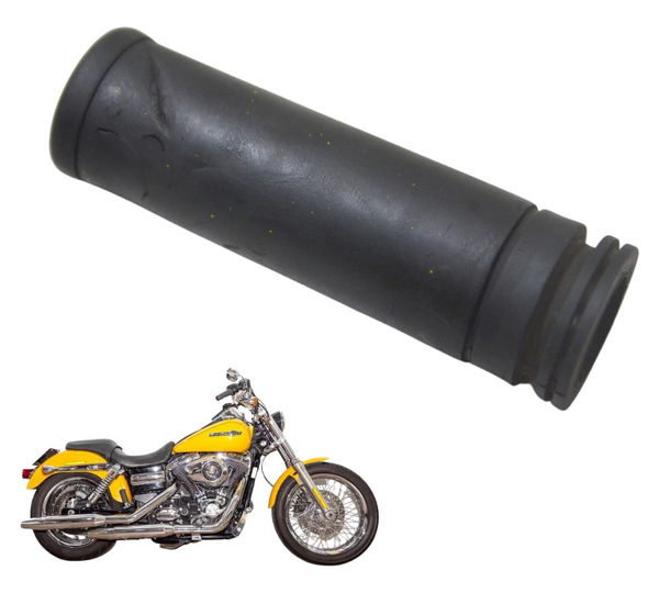 Manopla Esquerda C/ Detalhes Harley Dyna Fxdc 2013 Original