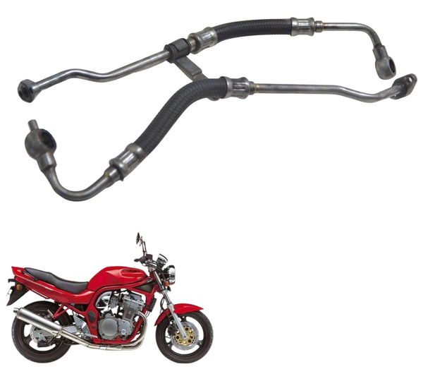 Par Mangueira Óleo Suzuki Bandit 600 N 02-06 Original