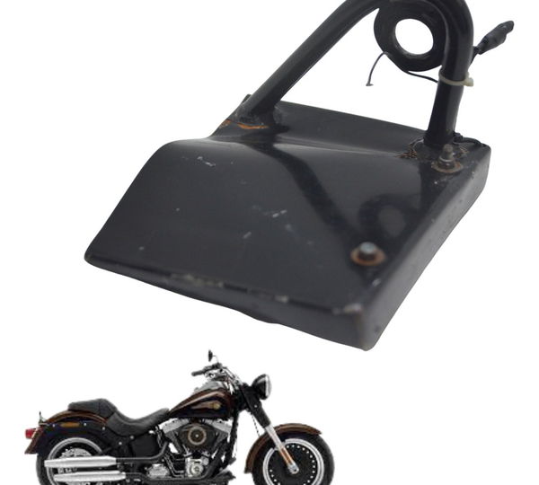 Suporte Placa C/ Avaria Harley Softail Fat Boy Low 12-17