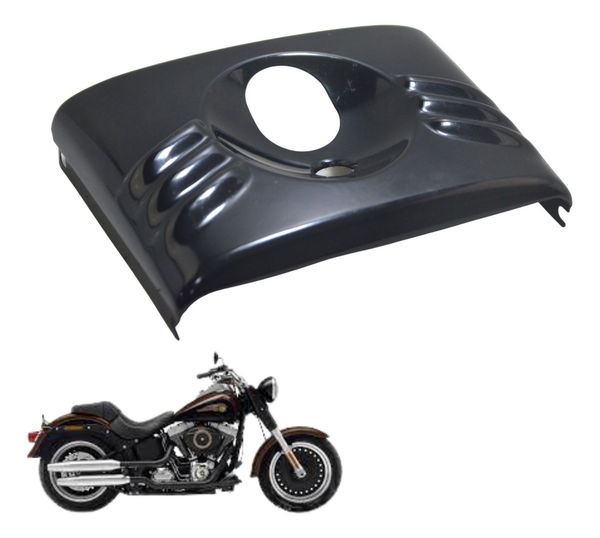 Acabamento Capa Farol Harley Softail Fat Boy Low 12-17 Orig