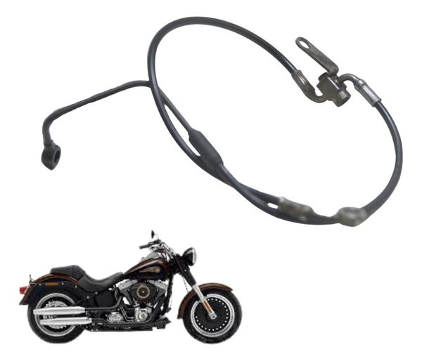Flexível Freio Tras Harley Softail Fat Boy Low 12-17 Orig