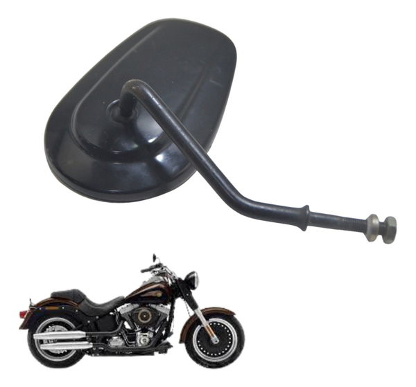 Espelho Esquerdo Harley Softail Fat Boy Low 12-17 Original