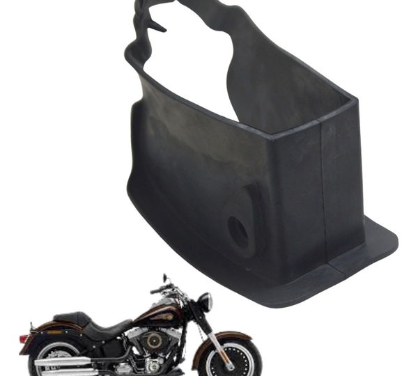Borracha Acabamento Harley Softail Fat Boy Low 12-17 Orig