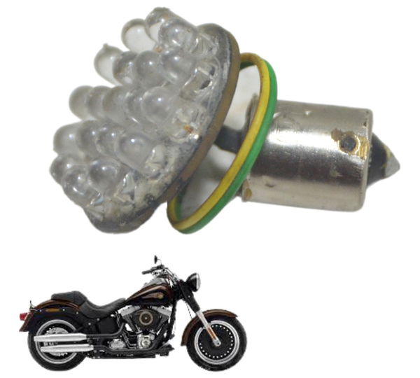 Lâmpada Pisca Led Harley Softail Fat Boy Low 12-17 Original