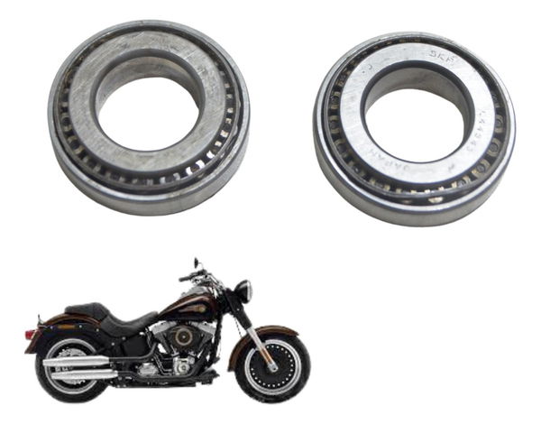 Caixa Direção Completa Harley Softail Fat Boy Low 12-17 Orig