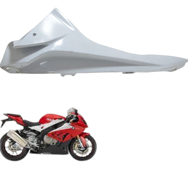 Acabamento Carenagem Lat Esq Avaria Bmw S 1000 Rr 15-19 Orig Branco