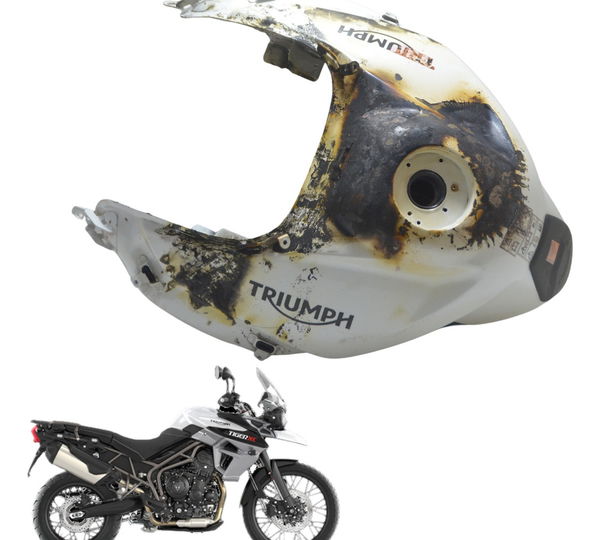 Tanque C/ Avaria Triumph Tiger 800 Xca 2016 Original