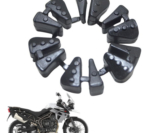 Coxim Cubo Coroa Triumph Tiger 800 Xca 2016 Original