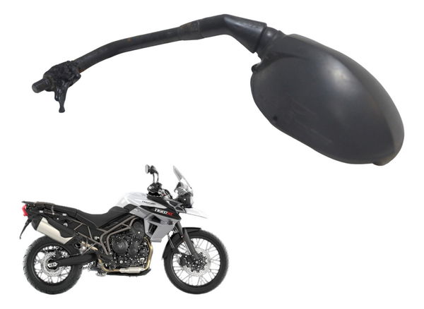 Espelho Esquerdo C/ Avaria Triumph Tiger 800 Xca 2016 Orig