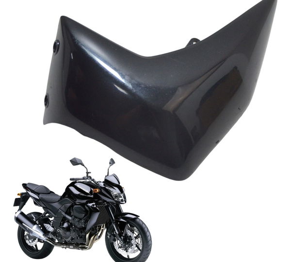 Aleta Tanque Esquerda Kawasaki Z 750 08-12 Original Preto