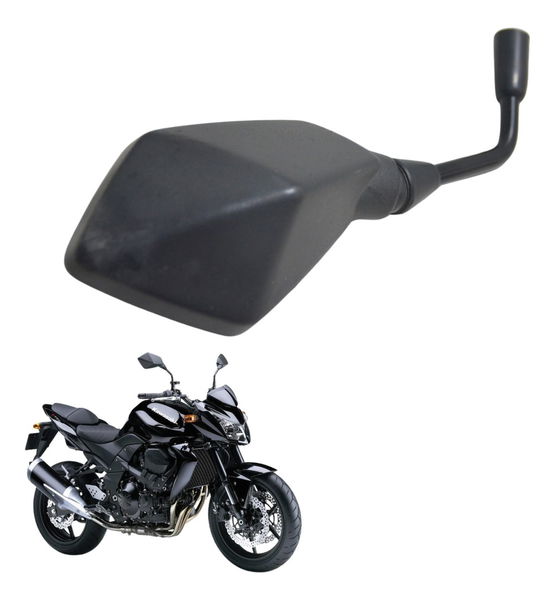 Espelho Esquerdo C/ Detalhes Kawasaki Z 750 08-12 Original