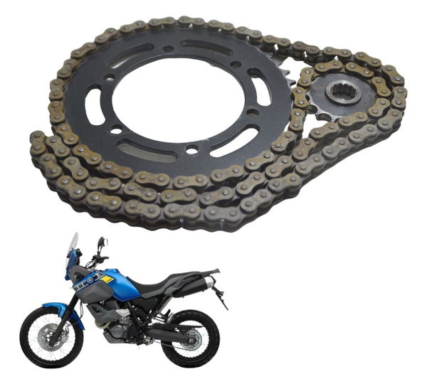 Kit Relação Yamaha Xt 660z Tenere 12-15 Original Prateado