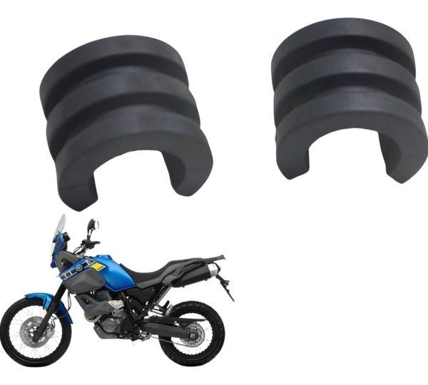 Par Borracha Acabamento Yamaha Xt 660z Tenere 12-15 Original