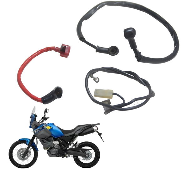 Cabo Bateria +/- Yamaha Xt 660z Tenere 12-15 Original