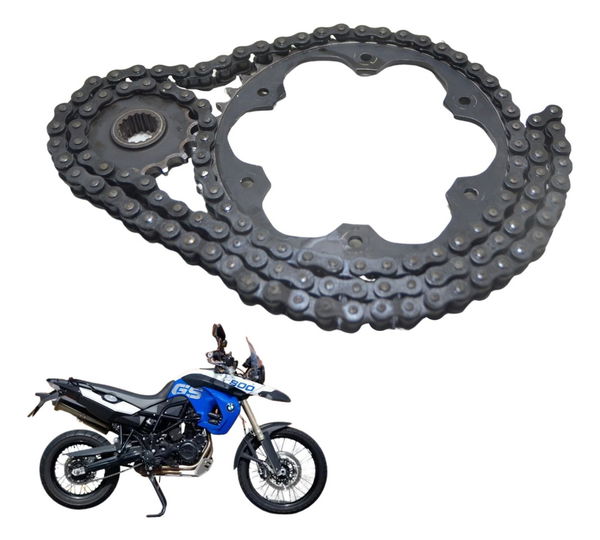 Kit Relação Bmw F 800 Gs 09-12 Original Prateado