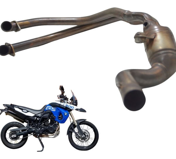 Curva Escape Coletor Bmw F 800 Gs 09-12 Original