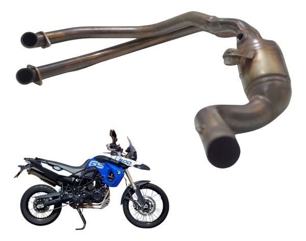 Curva Escape Coletor Bmw F 800 Gs 09-12 Original