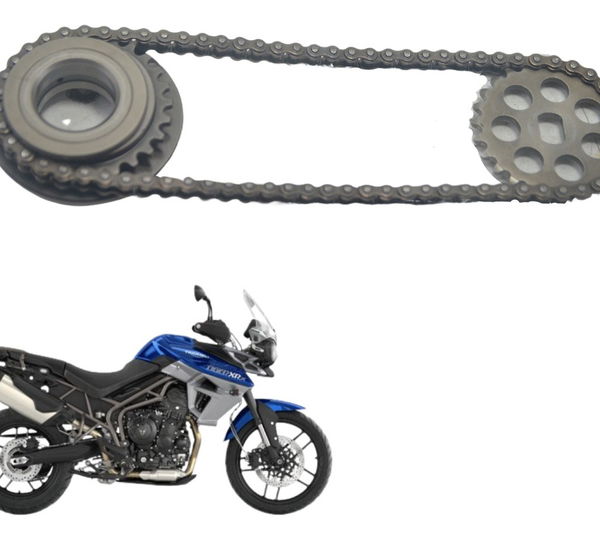 Engrenagem Corrente Bomba Óleo Triumph Tiger 800 13-19 Orig