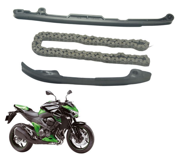 Kit Guia Corrente Tensor Kawasaki Z 800 13-17 Original
