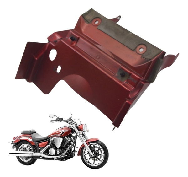 Acabamento Paralama Tras Avari Yamaha Xvs 950 Midnight 09-16