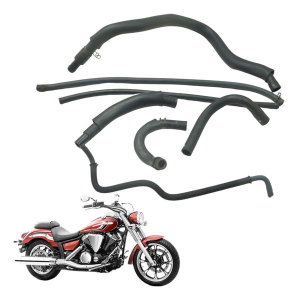 Jogo Mangueiras Yamaha Xvs 950 Midnight 09-16 Original