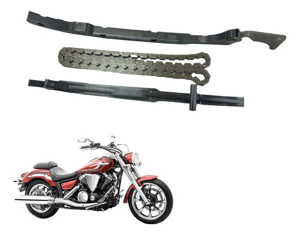 Kit Guia Tensor Corrente Coman Yamaha Xvs 950 Midnight 09-16