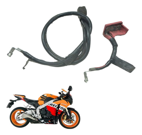 Cabo Bateria +/- Honda Cbr 1000 Rr 08-11 Original