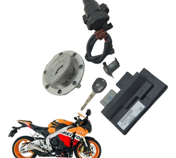 Kit Chave Ignição Modulo Cold Honda Cbr 1000 Rr 08-11 Orig
