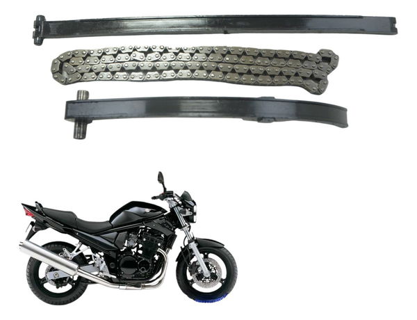 Kit Guia Tensor Corrente Comand Suzuki Bandit 650 07-08 Orig
