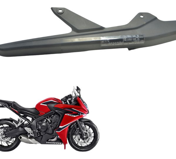 Capa Corrente Honda Cbr 650f 2019 Original Preto