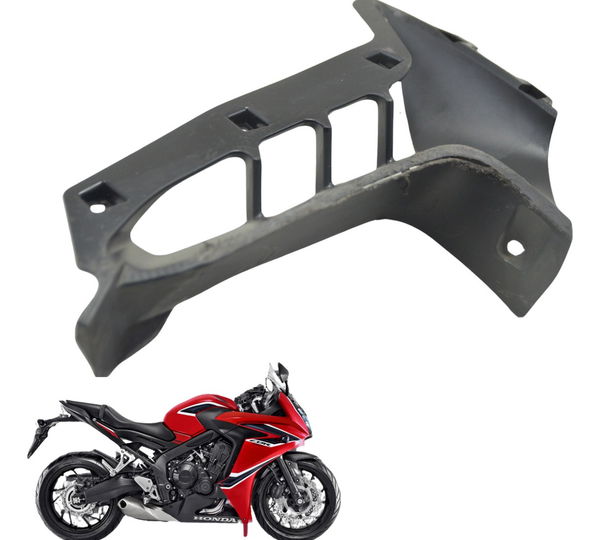 Carenagem Inferior Esq C/ Avaria Honda Cbr 650f 2019 Orig Preto