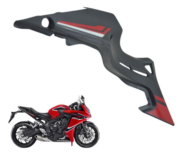 Carenagem Lateral Esquerd C/ Detalh Honda Cbr 650f 2019 Orig