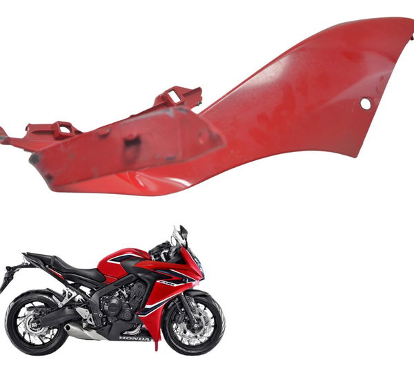 Carenagem Superior Dir C/ Avaria Honda Cbr 650f 2019 Orig Vermelho