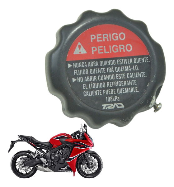 Tampa Radiador Honda Cbr 650f 2019 Original