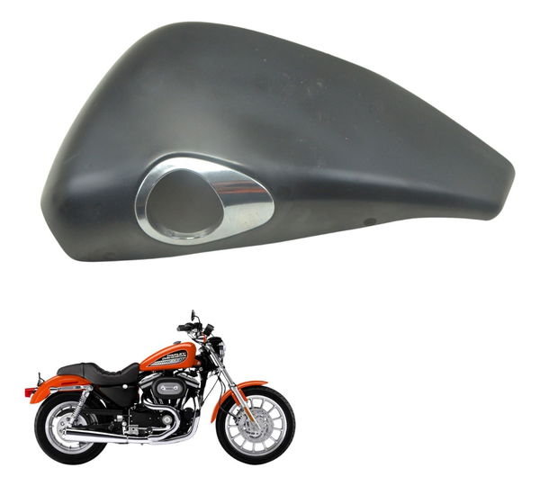 Carenagem Lateral Direita Harley 883 R Sportster 08-11 Orig Preto