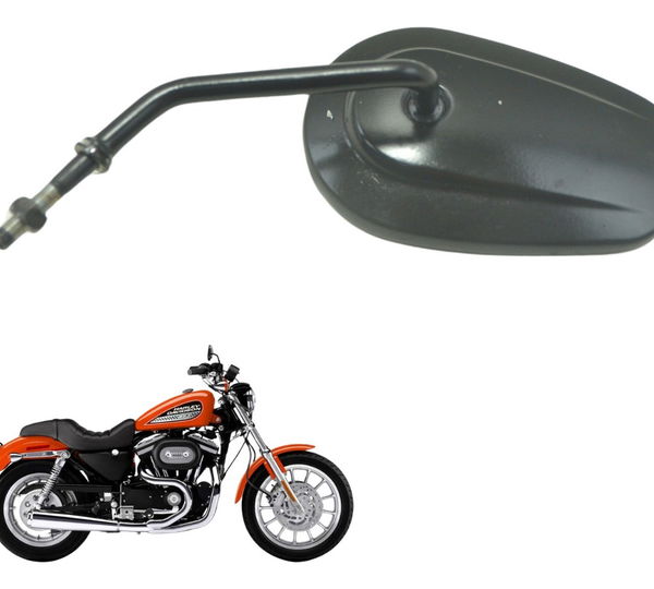 Espelho Esquerdo C/ Folga Harley 883 R Sportster 08-11 Orig