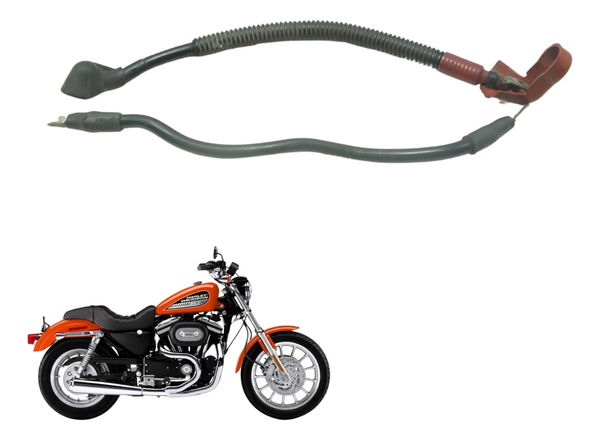 Cabo Bateria +/- Harley 883 R Sportster 08-11 Original