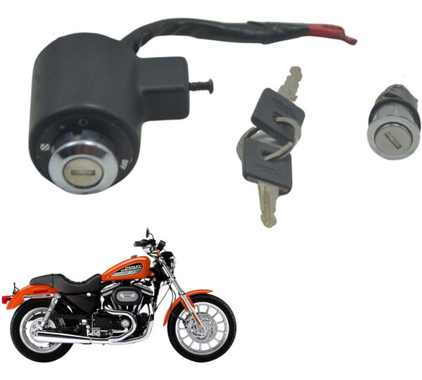 Kit Chave Ignição Harley 883 R Sportster 08-11 Original
