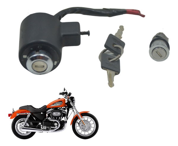 Kit Chave Ignição Harley 883 R Sportster 08-11 Original