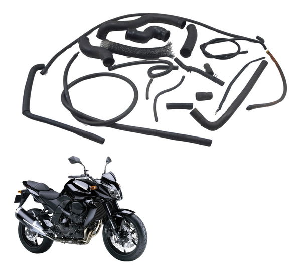 Kit Mangueiras Kawasaki Z 750 08-12 Original